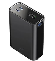 Newface PW501 20.000 mAh Dijital Göstergeli 2 Adet 45W Type-C ve 22.5W USB Çıkışlı Şarj PD Hızlı Şar
