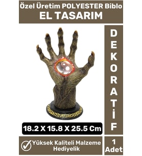 Premium Yüksek Kaliteli Şık Tasarım Dekoratif Özel Gün Hediyelik Koleksiyon Biblo POLYESTER FİGÜR