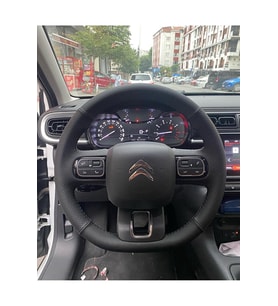 Citroen Berlingo 2022-2024 Araca Özel Direksiyon Kılıfı (plastik Direksiyona Uyumludur)