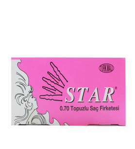 Star 0.70 Topuzlu Saç Filketesi 150 Adet