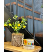Çiçek Figürlü İsimli Fincan Mug (Karışık)