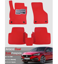 SEAT LEON HYBRİD (2020-2024) Uyumlu EVA Paspas Tam Set–Oto Paspas,Araca Özel,Kolay Montaj