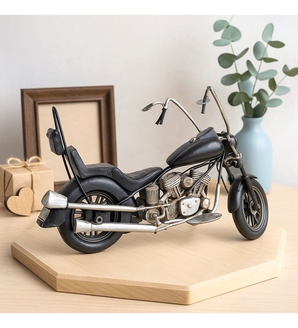 Nostajilk Harley Davidson Motorsiklet Siyah A-2883