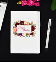 Kişiye Özel Defter ve Roller Kalem Hediye Seti