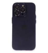 Newface Apple iPhone 14 Pro Max Kılıf Luko Lens Silikon - Siyah
