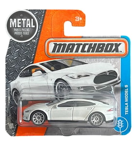 Matchbox - Tesla Model S - Beyaz (1/64) 2017 Üretim