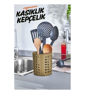 ModaCar Kaşıklık Kepçelik Organizer LATTE