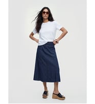 LCW Grace Siyah Beli Lastikli Jean Etek