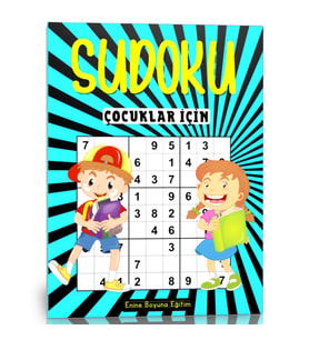 Çocuklar İçin Sudoku Kitabı (Mavi Serisi)