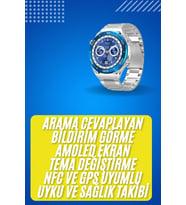 2025 Model Yuvarlak Ekran Android Ve İos Uyumlu Gps Takibi Yapabilen Akıllı Saat
