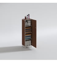 Kenzlife mutfak dolabı zehra 128*030*032 cvz kilitli ayaklı banyo evrak ofis kitaplık ayakkabılık kiler
