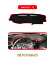 PEUGEOT 106 TORPİDO KORUMA HALISI KIRMIZI KENAR