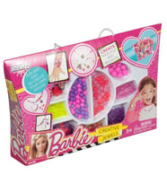 Barbie Boncuklu Takı Oyun Seti El Çantalı 