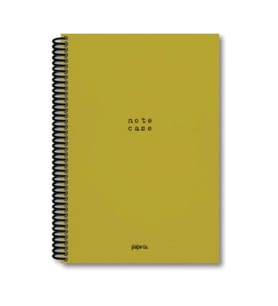 PAPİRÜS NOTE CASE SERT KAPAK SPİRALLİ 14X19 120YP. ÇİZGİLİ DEFTER