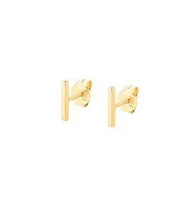 14 Ayar Çubuk Altın Küpe 0,85 gr