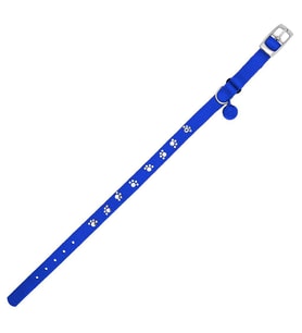 Royalist PC-11 Pati Baskılı Kedi-Köpek Tasması 10mm*30cm Mavi
