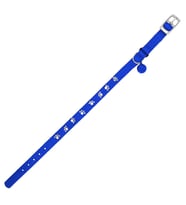 Royalist PC-11 Pati Baskılı Kedi-Köpek Tasması 10mm*30cm Mavi