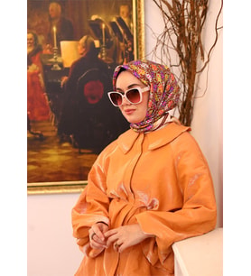 09 Silk Home Twill İpek Eşarp 11428