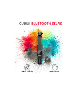 Pratik Bluetooth Selfie Çubuğu, Kolay ve Eğlenceli Fotoğraf Anları