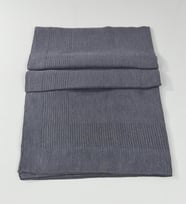 Büyük Boy Pano Pamuk Eşarp - 120 x 120 - 0616 (Koyu Gri)
