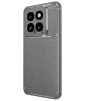Mey İthalat® Mi 14T Kılıf Auto Focus Karbon Kapak - Gri