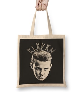 Stranger Things Eleven 03 Bez Çanta Uzun Saplı