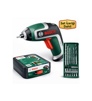 3.6 V Şarjlı Vidalama Seti + 15 Parça Uç Seti