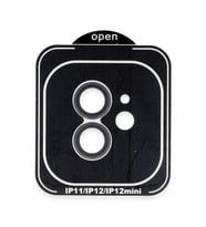 iPhone 11 PVD Metal Kamera Lens - Siyah