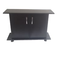 Kanki Pet 80 cm MDF Akvaryum Siyah Düz Sehpa  80x28x67 Cm
