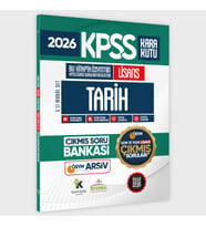 2026 FULLLisans KPSS Lisans Tarih Kara Kutu ÖSYM Çıkmış Soru Bankası Son 15 Yıl(Sadece Lisans)