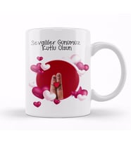 Sevgililer Günü Sevgiliye Hediye 068 Kupa Bardak Porselen