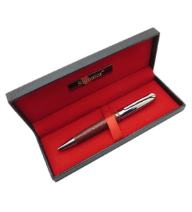 Signator® T580 Mantar Krom Tükenmez Kalem  İsme Özel Kalem  Hediyelik Kalem (Karışık)