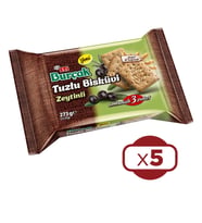 Eti Burcak Tuzlu Zeytinli Biskuvi 3x91 g x 5 Adet
