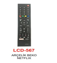 - 3D Netflix Tv Kumandası - Lcd 567