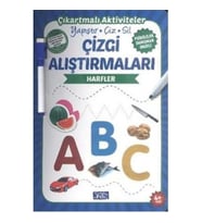 Çizgi Alıştırmaları - Harfler