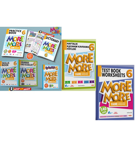 6. Sınıf More More Practice Test Haftalık Kazanım Kavrama Föyleri Seti Maarif Model