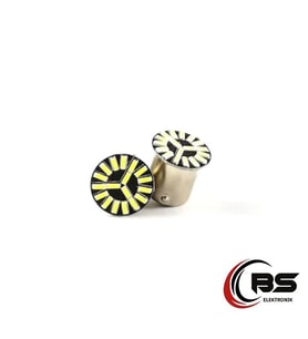 Çift Duy 1157 Soket 18 Led Ampul Fren.Bazı Araçlarda Gündüz Farı
