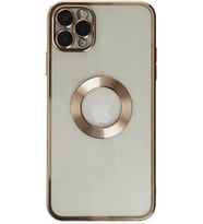 iphone 12 Pro Max Uyumlu Chrome Silikon Kılıf C-Power