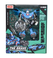 Ctoys Warrior The Brave Deformation Robot Mavi HF9389AB