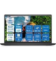 Dell Inspiron 3520 Intel Core i7 1255U 32GB 1TB SSD Windows 11 Pro 15.6" FHD Taşınabilir Bilgisayar I35201013U015