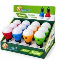 Ampul Fener - Pilli - Askılı - 1 Adet