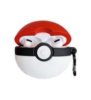 BİPOWER BİPOWER Airpods Pro Kılıf Pokemon Kırmızı