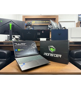 Monster Tulpar T6 V3.1.5 Intel Core i7 13700HX 32GB 1TB RTX4060 W11 16” FHD+ 165Hz (İKİNCİ EL)