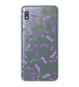PrintiFy Samsung Galaxy A10 ile Uyumlu 1mm Slim Fit Water Color 3 Baskılı Şeffaf  Kılıf