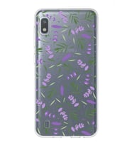 PrintiFy Samsung Galaxy A10 ile Uyumlu 1mm Slim Fit Water Color 3 Baskılı Şeffaf  Kılıf