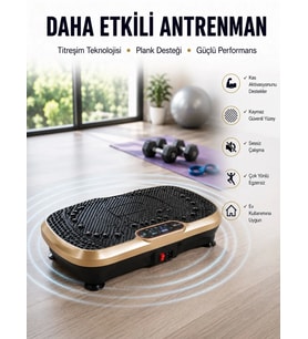 Kas Aktivasyonunu Artıran Titreşimli Egzersiz Makinesi Yeni Nesil