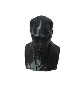 NCT 3D Printer Baskı Atatürk Büstü Siyah
