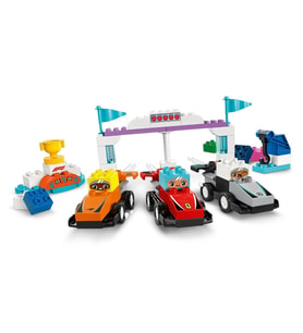 10445 Duplo F1 Takımı Yarış Arabaları ve Sürücüleri 70 parça +2aş
