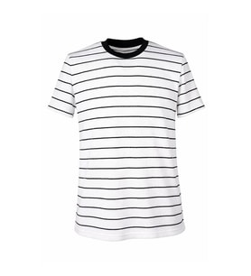 Trender Çizgili Erkek T-Shirt 4039