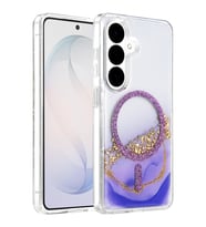 Northcity Onegif Samsung Galaxy S26 Uyumlu Lotus Simli Magsafe Kapak - Mor